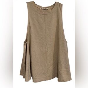 Free People "We The Free" sleeveless trapeze top Large